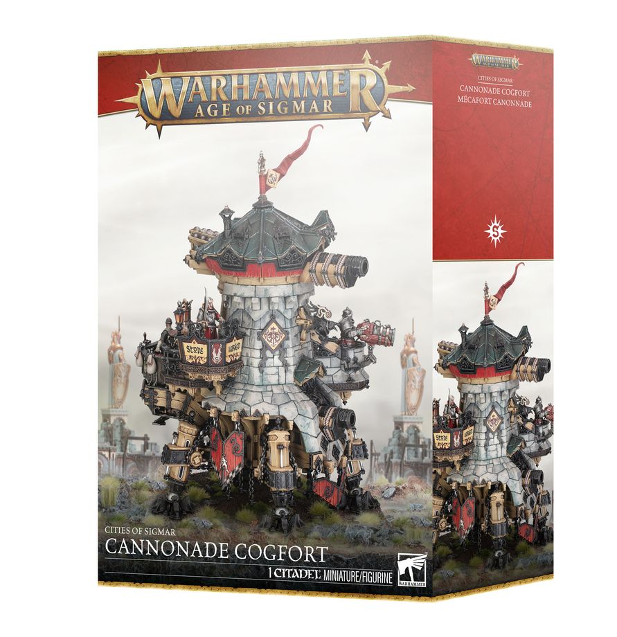 Warhammer Age of Sigmar Cities of Sigmar - Cannonade Cogfort 86-15
