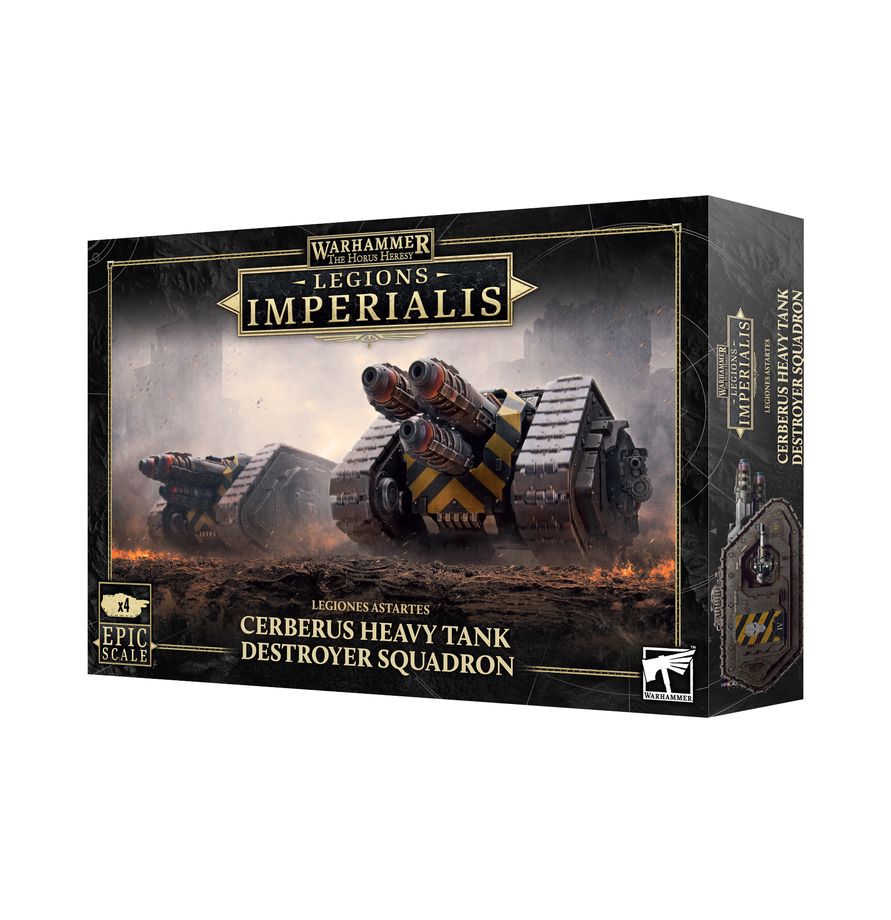 Legions Imperialis: Cerberus Heavy Tank Destroyer Squadron - Warhammer - 03-93