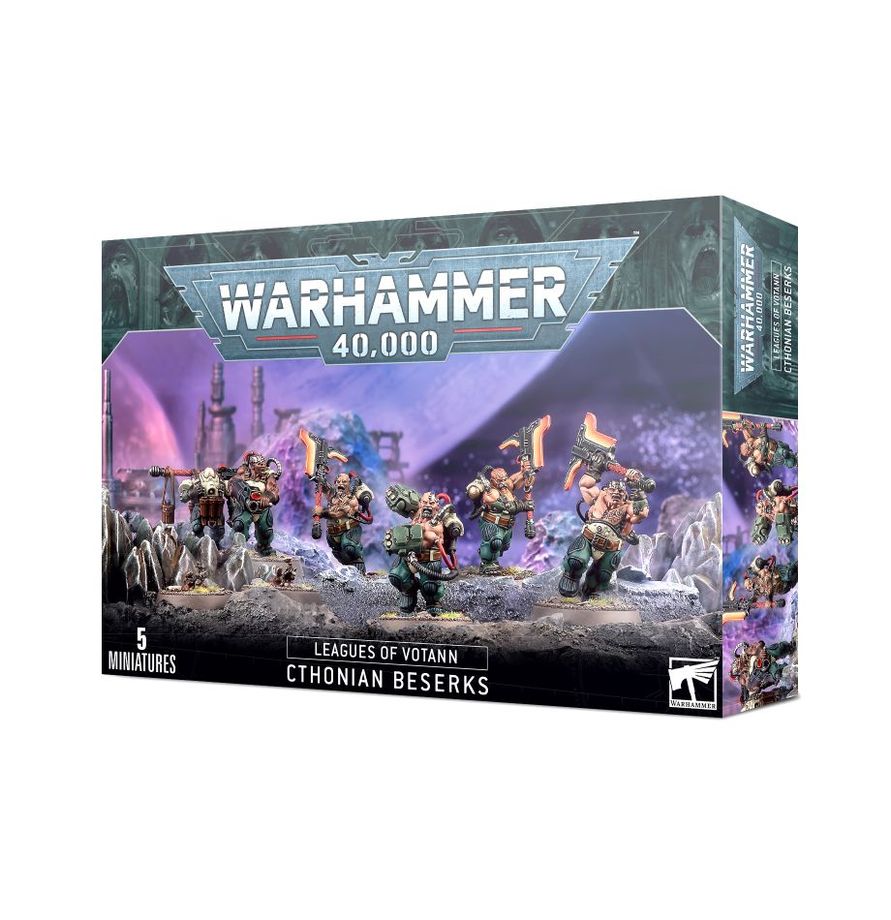 Cthonian Beserks - Leagues of Votann - Warhammer 40K - Brand New! 69-05
