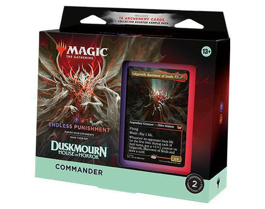 Duskmourn: House of Horror Commander Deck - Endless Punishment - Commander: Duskmourn: House of Horror