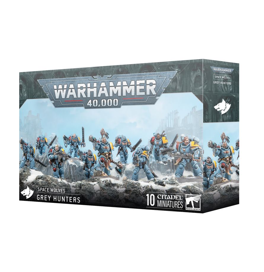 Warhammer 40k Space Wolves Grey Hunters (2025 Version) NEW in BOX