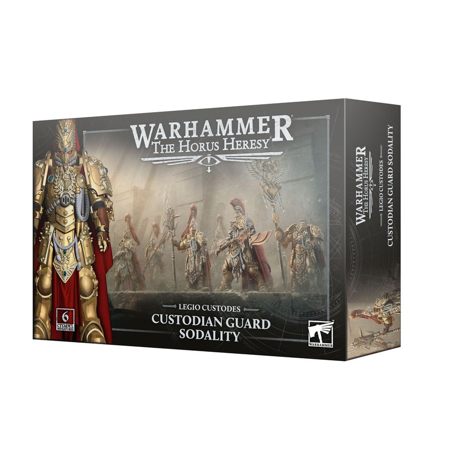 Legio Custodes: Custodian Guard Sodality - Warhammer 30k - Brand New! 31-161