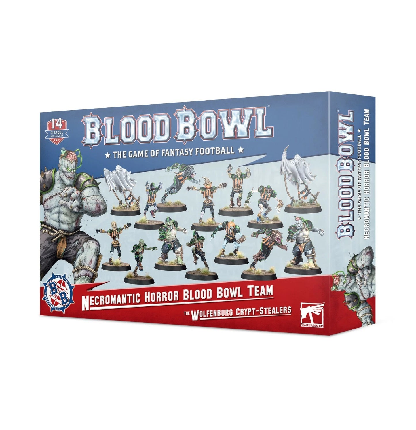 The Wolfenburg Crypt-Stealers - Blood Bowl Team - Brand New! 202-07
