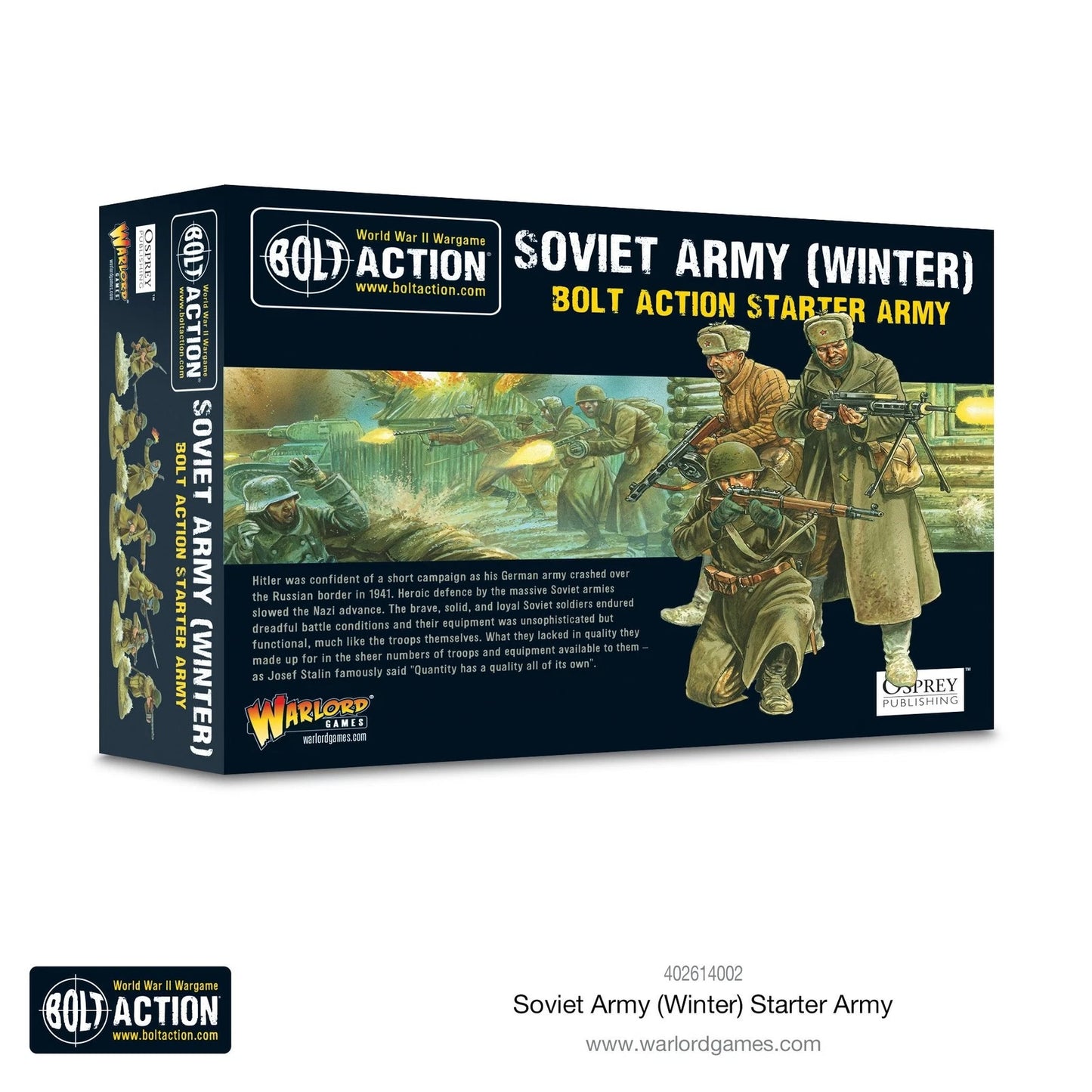 Warlord Games: Bolt Action Soviet Army (Winter) Starter Army Factory Sealed.