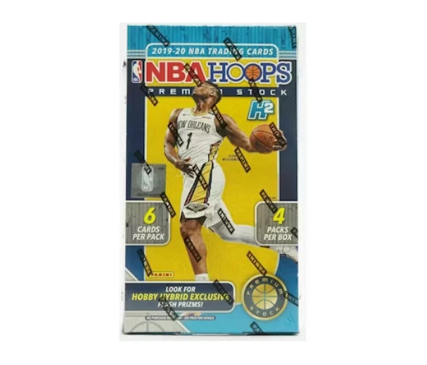 2019-20 Panini NBA Hoops Premium Stock Basketball Sealed H2 Hybrid Hobby Box