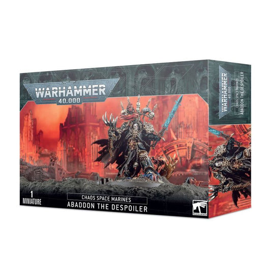 Chaos Space Marines Abaddon the Despoiler - Warhammer 40k - Brand New! 43-60