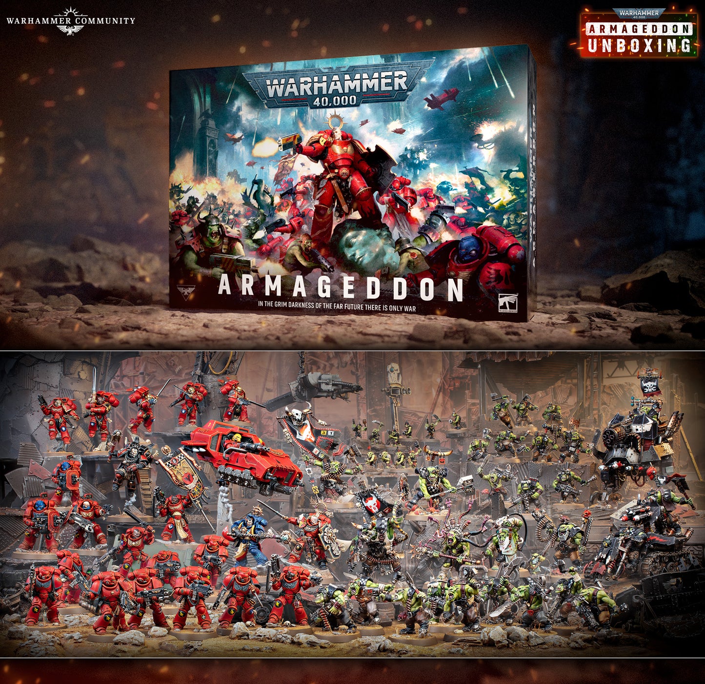 Warhammer 40K Armageddon Box Set 11th Edition Launch - Brand New! Ships by 6/19