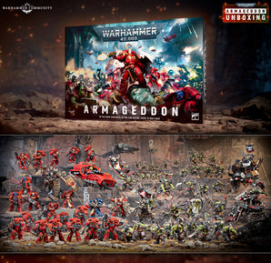 Warhammer 40K Armageddon Box Set 11th Edition Launch - Brand New! Ships by 6/19