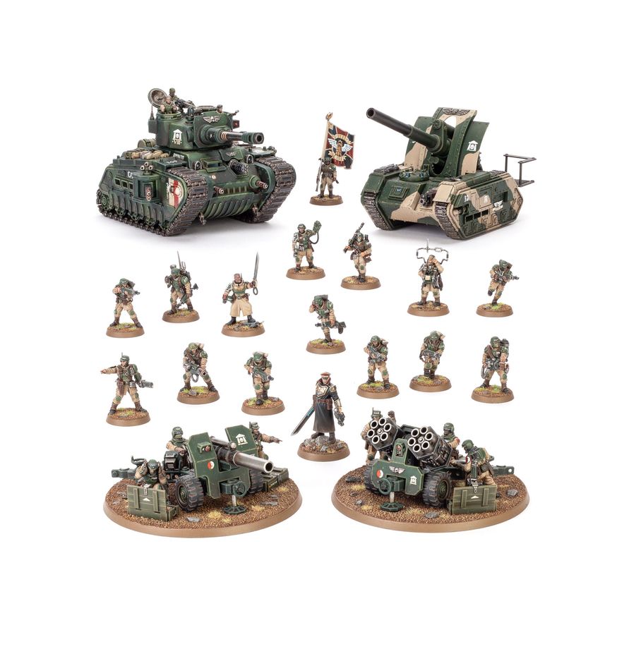 Astra Militarum Platoon Battleforce - Warhammer 40k - New! 47-48 Limited Run!