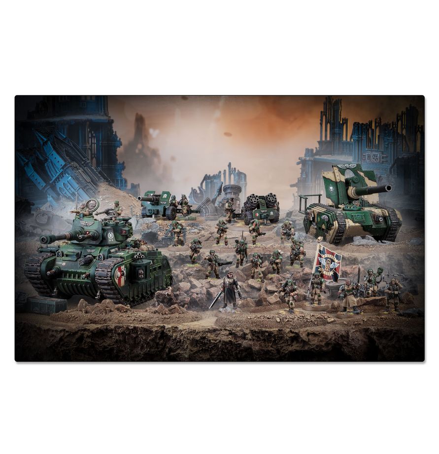 Astra Militarum Platoon Battleforce - Warhammer 40k - New! 47-48 Limited Run!