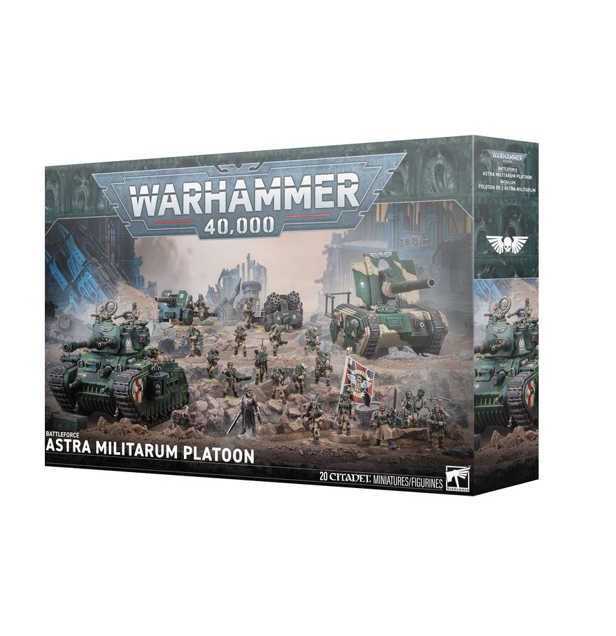 Astra Militarum Platoon Battleforce - Warhammer 40k - New! 47-48 Limited Run!