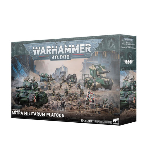 Astra Militarum Platoon Battleforce - Warhammer 40k - New! 47-48 Limited Run!