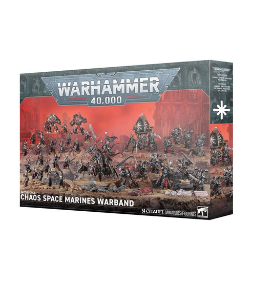 Chaos Space Marines Warband Battleforce - Warhammer 40k - New! 71-44
