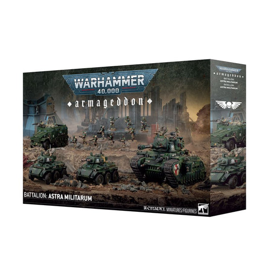 Armageddon Battalion: Astra Militarum Warhammer 40K New 47-47!