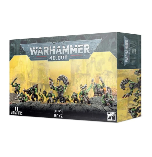 Ork Boyz Warhammer 40k Orks New in Box Games Workshop Factory Sealed.
