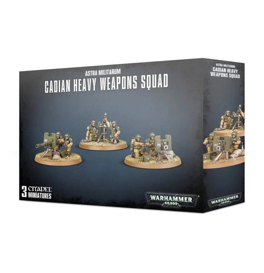Warhammer 40k Astra Militarum : Heavy Weapons Squad • NIB 47-19