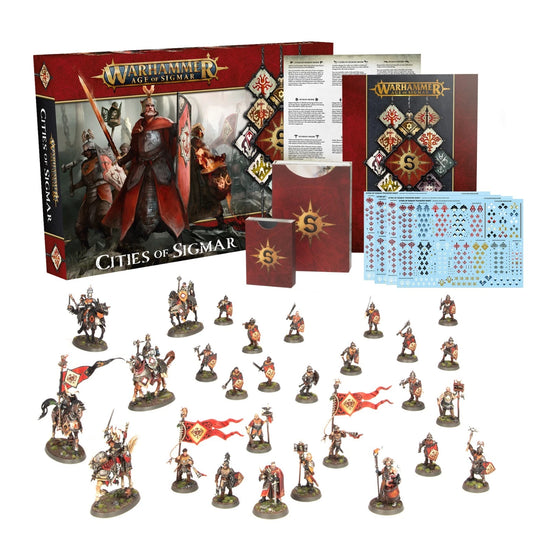 Games Workshop Warhammer Age of Sigmar AoS: Cities Of Sigmar Army Set NEW 86-04