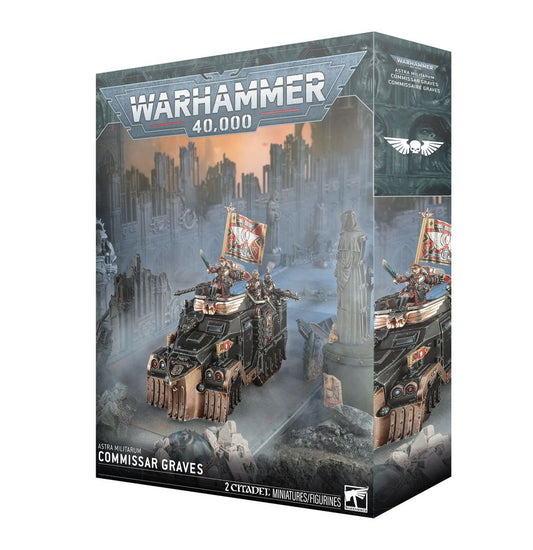Astra Militarum Commissar Graves- Warhammer 40k - Brand New! 47-58