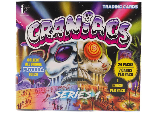Craniacs Trading Cards Series 1 Hobby Box Factory Sealed.