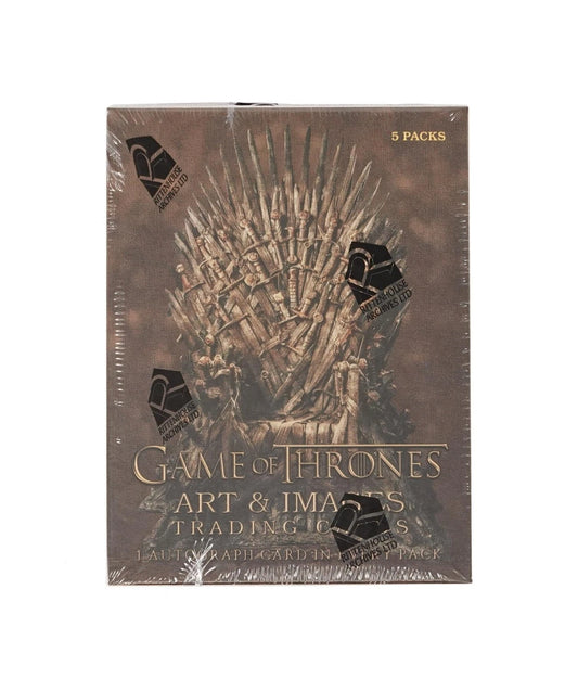 GAME OF THRONES ART & IMAGES TRADING CARDS HOBBY BOX Factory Sealed.