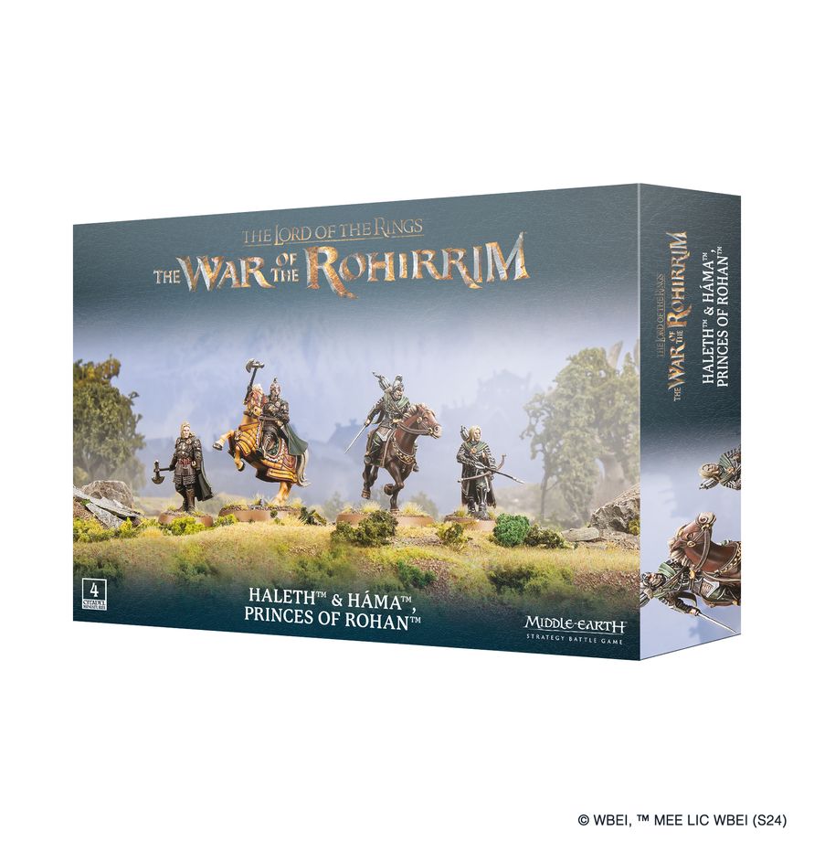 Haleth & Hama Princes of Rohan Lord of the Rings Games Workshop
