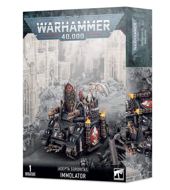 Warhammer 40k Adepta Sororitas Immolator NEW IN BOX 52-08