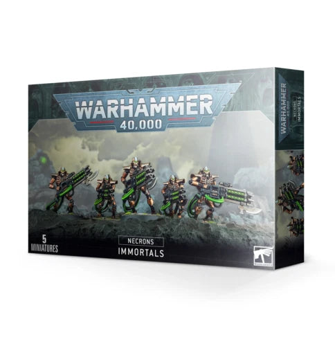 Warhammer 40K: Necrons Immortals Factory Sealed.
