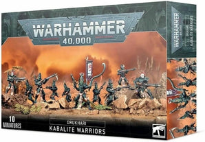 Warhammer 40K Drukhari Kabalite Warriors Plastic Miniature Kit NEW 45-07