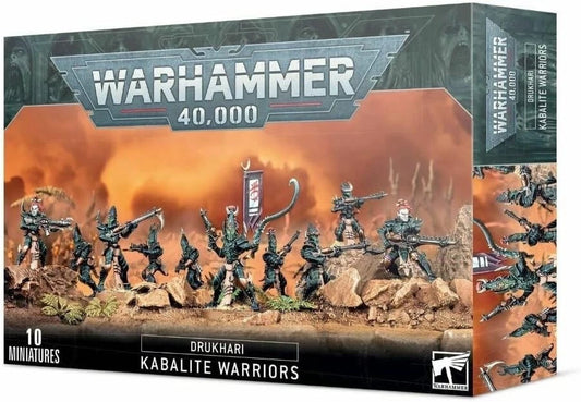 Warhammer 40K Drukhari Kabalite Warriors Plastic Miniature Kit NEW 45-07