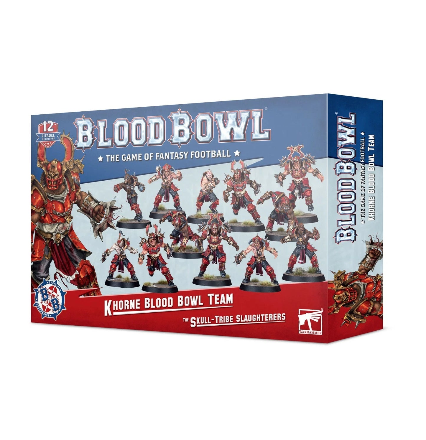 The Skull-tribe Slaughterers - Khorne Blood Bowl Team - Brand New! 202-19