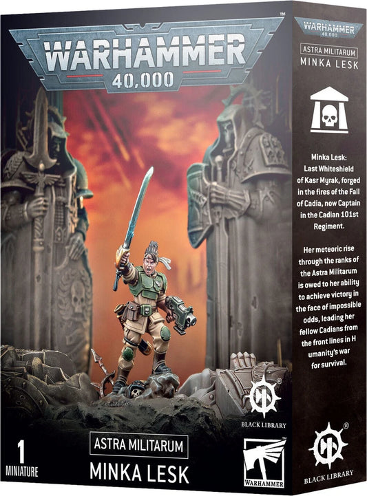 Games Workshop Warhammer 40K Astra Militarum Minka Lesk Single Miniature - 47-71