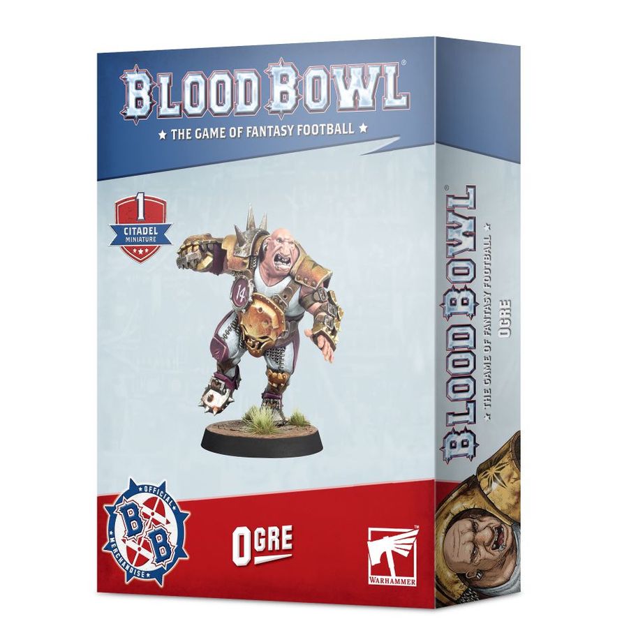 Blood Bowl Ogre - Warhammer - Brand New! 200-23 Factory Sealed.