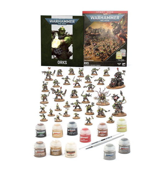 Getting Started: Orks Warhammer 40k Brand New! 11th Edition Combat Patrol! 60-53