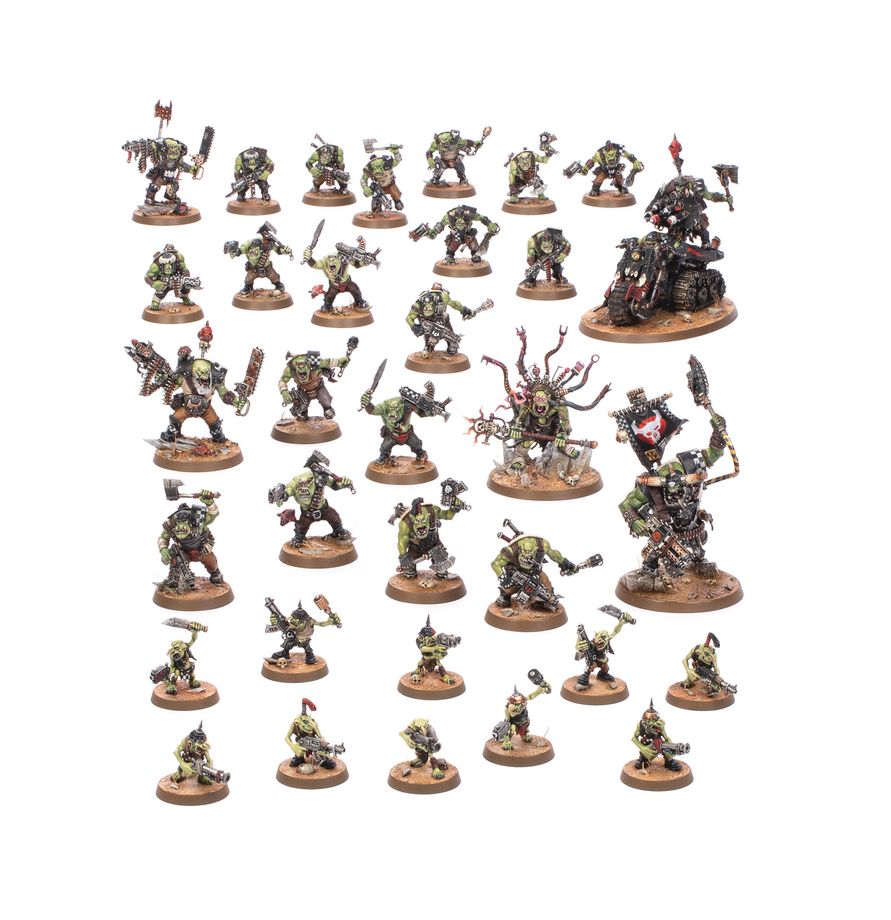 Getting Started: Orks Warhammer 40k Brand New! 11th Edition Combat Patrol! 60-53