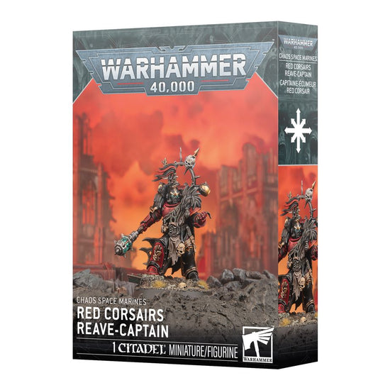 Chaos Space Marines Red Corsairs Reave Captain Pre-Order Ships 3/21 40k
