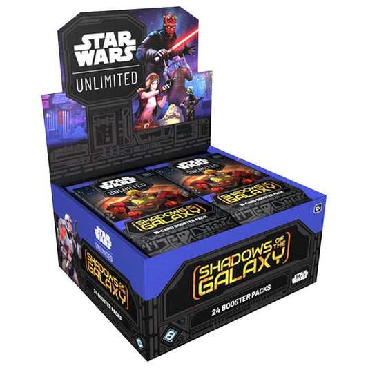 Star Wars: Unlimited - Shadows of the Galaxy Booster Box - Brand New, Sealed