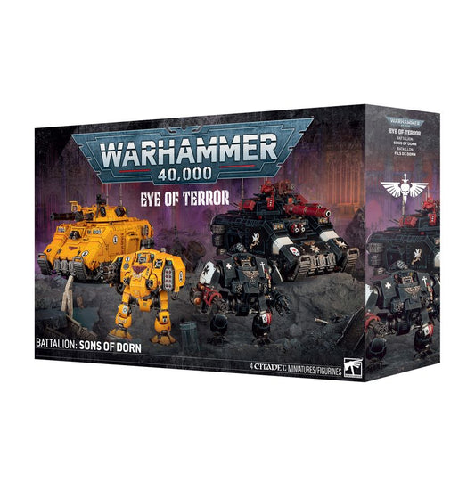Eye of Terror Battalion: Sons of Dorn - 40k - Brand New! 55-33 Pre-order.
