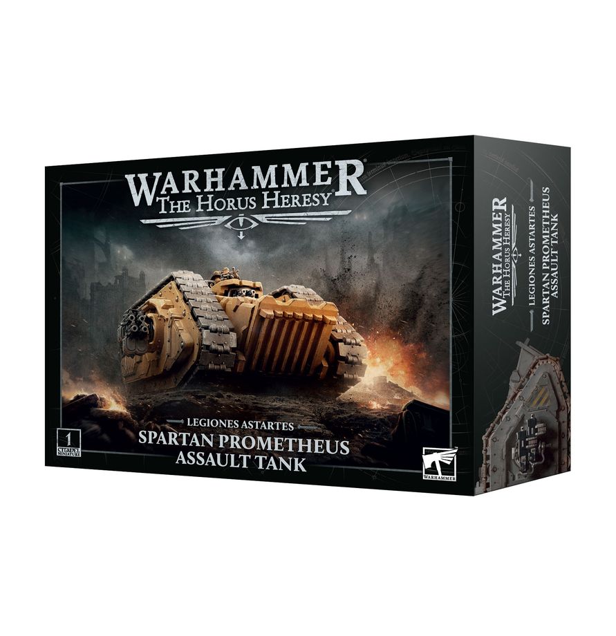 Legiones Astartes: Spartan Prometheus Assault Tank - Warhammer 30k - New! 31-155