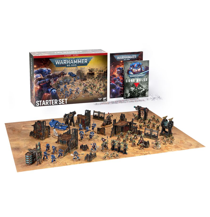 Warhammer 40K 11th Edition Starter Box Set Brand New PRESALE 7/25 2 Armies 40-05