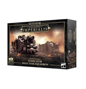 Legions Imperialis: Vindicator Siege Tank Squadron - Warhammer 30k - New! 03-89