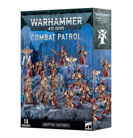 Games Workshop Warhammer 40K Adeptus Custodes: 2024 Combat Patrol Factory Sealed