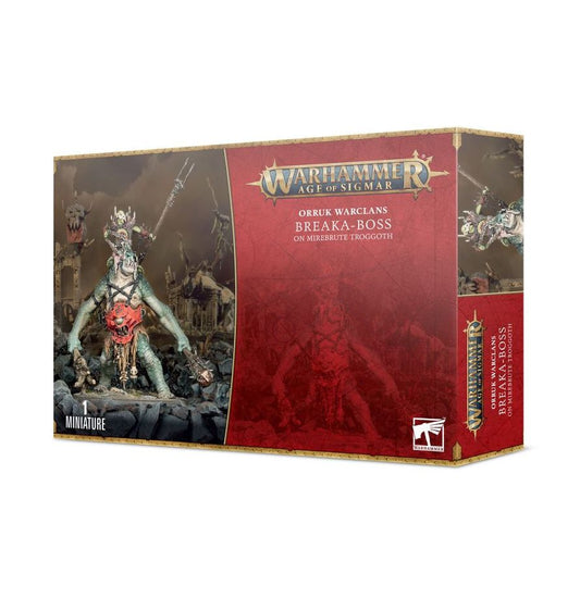 Orruk Warclans Breaka-boss on Mirebrute Troggoth - Warhammer Age of Sigmar 89-68