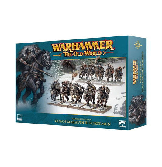 Warriors of Chaos: Chaos Marauder Horsemen - Warhammer Old World - New! 08-14