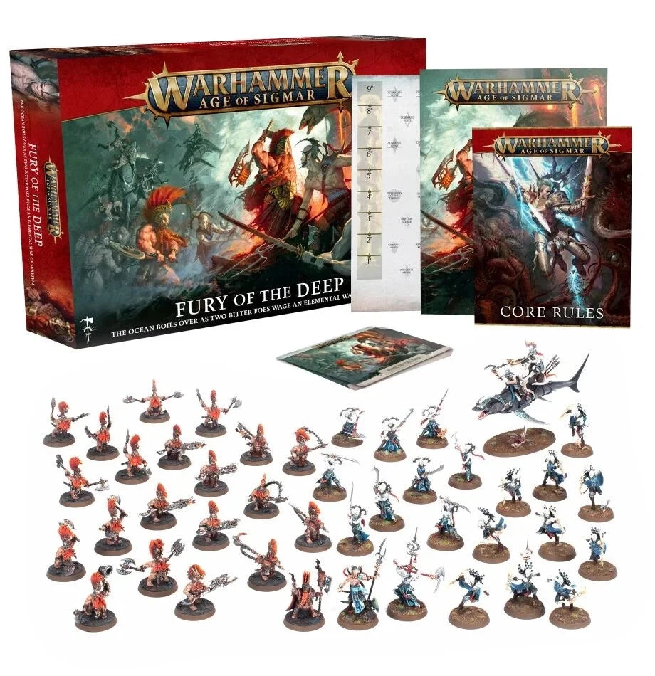 Warhammer Age of Sigmar-Fury of the Deep - NEW - SEALED IN BOX