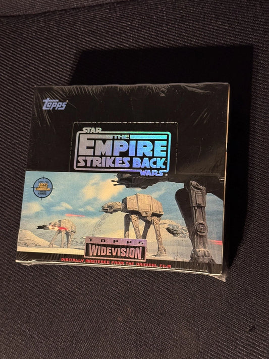 1995 Topps Star Wars The Empire Strikes Back Widevision Factory Sealed Box