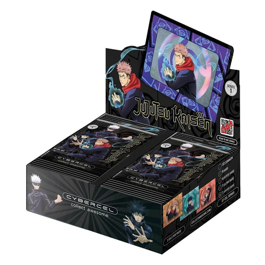 2023 Cybercel Jujutsu Kaisen Hobby Box - Series 1 Factory Sealed.