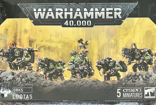 WARHAMMER 40K 40,000 ORKS ORK LOOTAS 50-22 NEW FACTORY SEALED