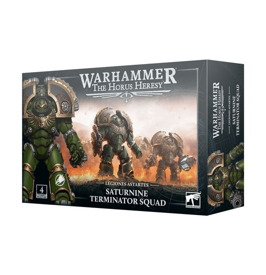 Warhammer 30k Horus Heresy Saturnine Terminator Squad NEW in BOX