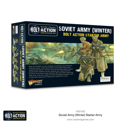 Warlord Games: Bolt Action Soviet Army (Winter) Starter Army  Factory Sealed.