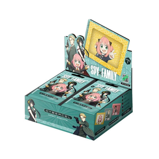CYBERCEL - SPY X FAMILY TRADING CARDS BOOSTER BOX Factory Sealed.